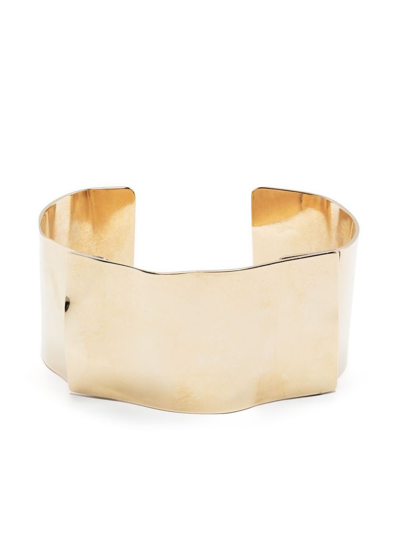 Fabiana Filippi Welded Cuff Bracelet In Gold