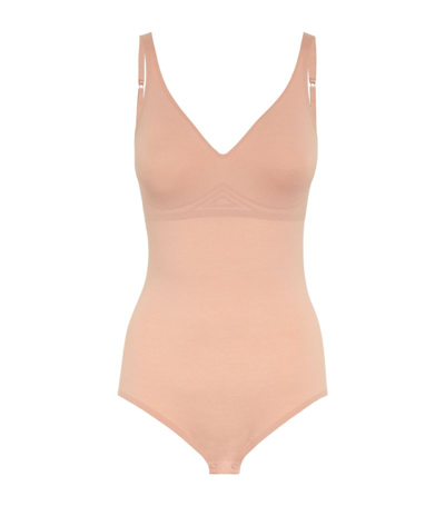 Wolford 3w Forming Bodysuit In Pink