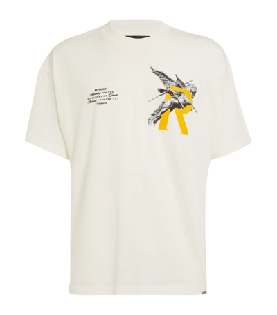 Represent Cotton Pegasus T-shirt In White