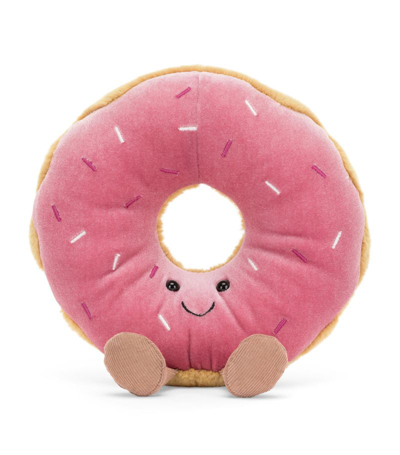 Jellycat Amuseable Doughnut (18cm) In Pink