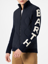 Mc2 Saint Barth Man Blue Padded Jacket