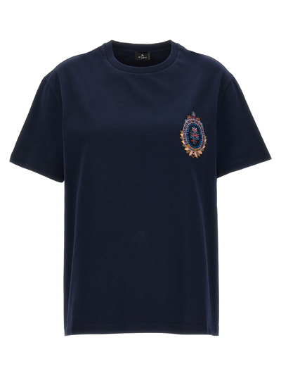 ETRO EMBROIDERY T-SHIRT