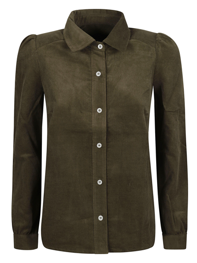 Apc Khaki Margot Shirt In Kaki