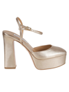 AQUAZZURA NAPPA WASHED PUMPS