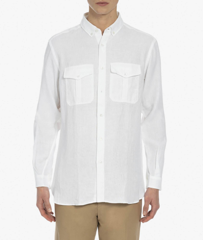 Larusmiani Nairobi Shirt Shirt In White