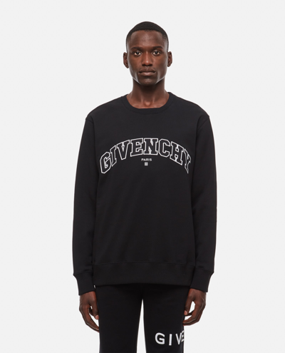 GIVENCHY COLLEGE EMBROIDERY SWEATSHIRT