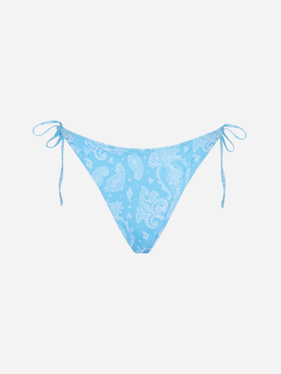 MC2 SAINT BARTH WOMAN SWIM BRIEFS WITH PAISLEY PRINT