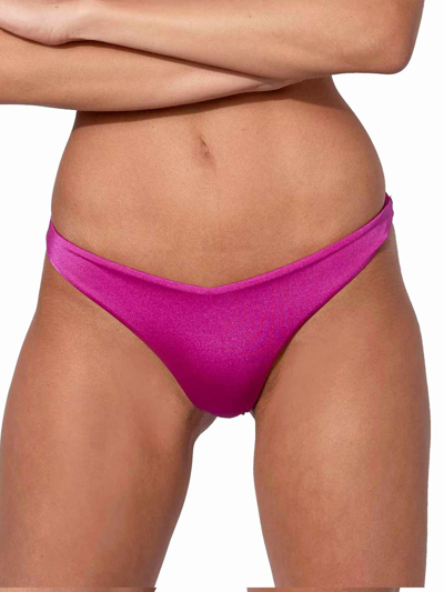 Mc2 Saint Barth Woman Fucsia Cheeky Swim Briefs In Pink