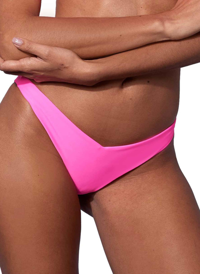 Mc2 Saint Barth Woman Fluo Pink Cheeky Swim Briefs