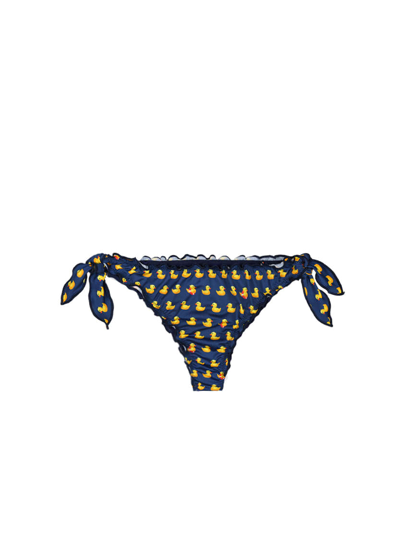 MC2 SAINT BARTH WOMAN CHEEKY SWIM BRIEFS WITH DUCKY PRINT