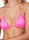 Mc2 Saint Barth Triangle With Tulle In Pink