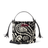 MC2 SAINT BARTH SHERPA BUCKET BAG WITH BANDANNA PRINT