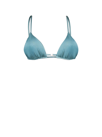 Mc2 Saint Barth Sage Green Triangle Top