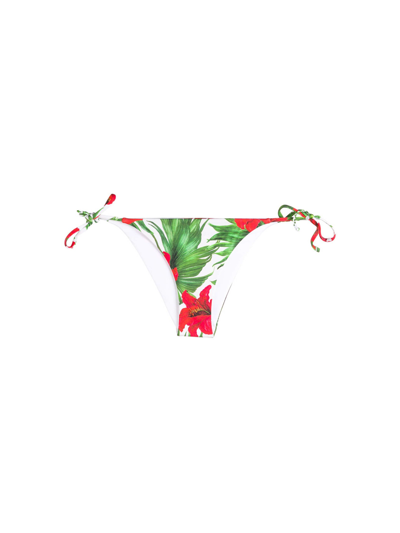 Mc2 Saint Barth Romantic Ibiscus Swim Briefs In Multicolor