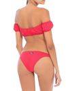 Mc2 Saint Barth Off-shoulder Red Bikini In Red