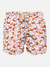 Mc2 Saint Barth Man Swim Shorts With Crabs Print