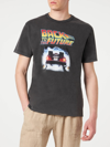 MC2 SAINT BARTH MAN COTTON T-SHIRT WITH BACK TO THE FUTURE FRONT PRINT BACK TO THE FUTURE SPECIAL EDITION