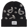 MC2 SAINT BARTH MAN BEANIE WITH BANDANNA PRINT