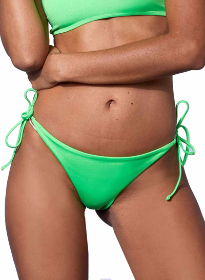 Mc2 Saint Barth Woman Emerald Green Swim Briefs