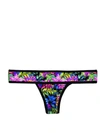 Mc2 Saint Barth Flower Swim Briefs Scuba Fabric In Pink