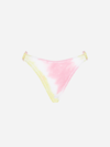 Mc2 Saint Barth Crinkle Tie Dye Swim Briefs In Pink