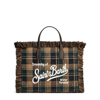 MC2 SAINT BARTH COLETTE HANDBAG WITH TARTAN PRINT