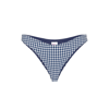 Mc2 Saint Barth Blue Vichy Cheeky Swim Briefs