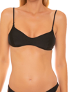 MC2 SAINT BARTH BLACK BRALETTE TOP (SHOULDER STRAPS SOLD SEPARATELY) APERIKINI COLLECTION