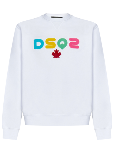 Dsquared2 Cool Fit Sweatshirt White