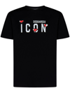 DSQUARED2 DSQUARED2 ICON HEART PIXEL COOL T-SHIRT