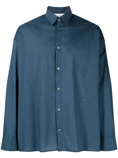 Etudes Studio Button-down Fastening Shirt In Blue