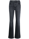 GOOD AMERICAN HIGH-RISE BOOTCUT JEANS