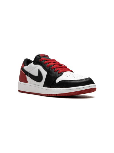 Jordan Kids' Air  1 Low Og "black Toe" Sneakers