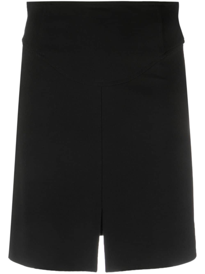 Pinko Zip-up High-waist Skirt In Black