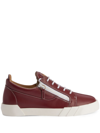 GIUSEPPE ZANOTTI FRANKIE LOW-TOP LEATHER SNEAKERS