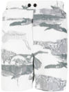 HENRIK VIBSKOV GRAPHIC-PRINT BERMUDA SHORTS