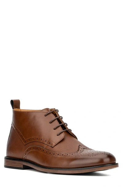 NEW YORK AND COMPANY NEW YORK AND COMPANY LUCIANO FAUX LEATHER CHUKKA BOOT