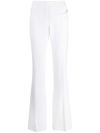 Tom Ford Flared Cashmere Knitted Trousers In White