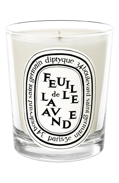 DIPTYQUE DIPTYQUE FEULLE DE LAVANDE (LAVENDER LEAF) SCENTED CANDLE