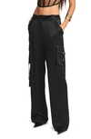 Retroféte Andre Cargo Pants In Black