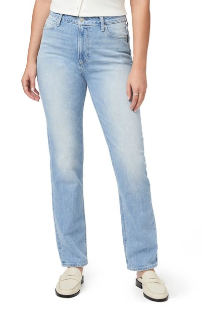 Paige Noella High Waist Relaxed Straight Leg Jeans In Expression