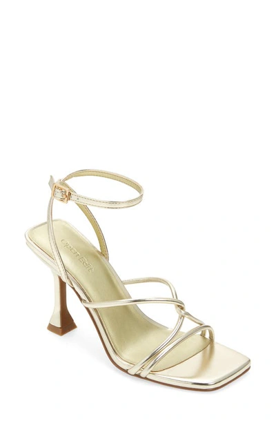 Open Edit Rachel Sandal In Gold Metallic