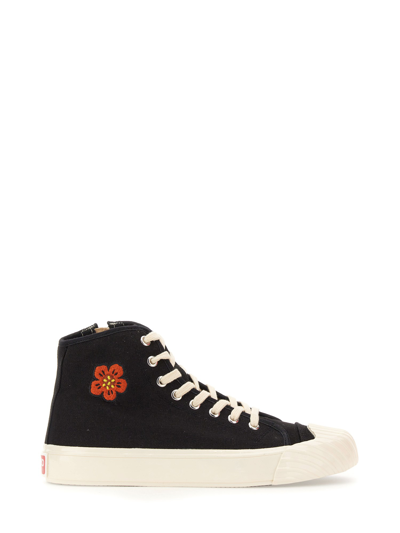 Kenzo School High-top Sneakers Black In White