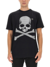 PHILIPP PLEIN T-SHIRT WITH RHINESTONES