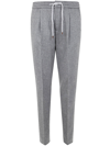 BRUNELLO CUCINELLI TROUSERS WITH COULISSE