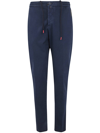 KITON PANTS WITH COULISSE