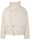 Jacquemus La Doudoune Cocon Down Jacket In Off White
