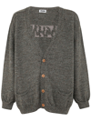 Magliano Mélange-effect Wool Cardigan In Melangione