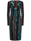 ROBERTO CAVALLI MIDI DRESS