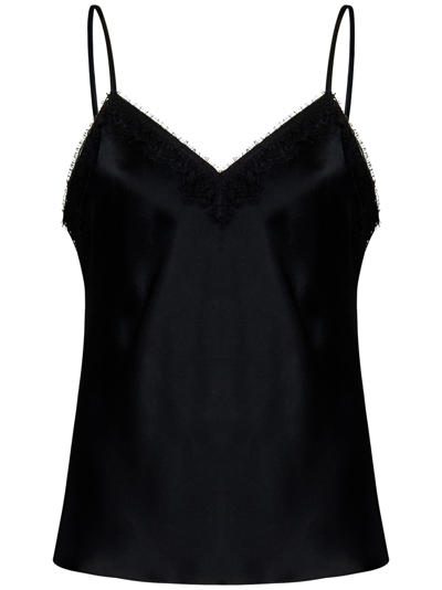 Alberta Ferretti Top In Black